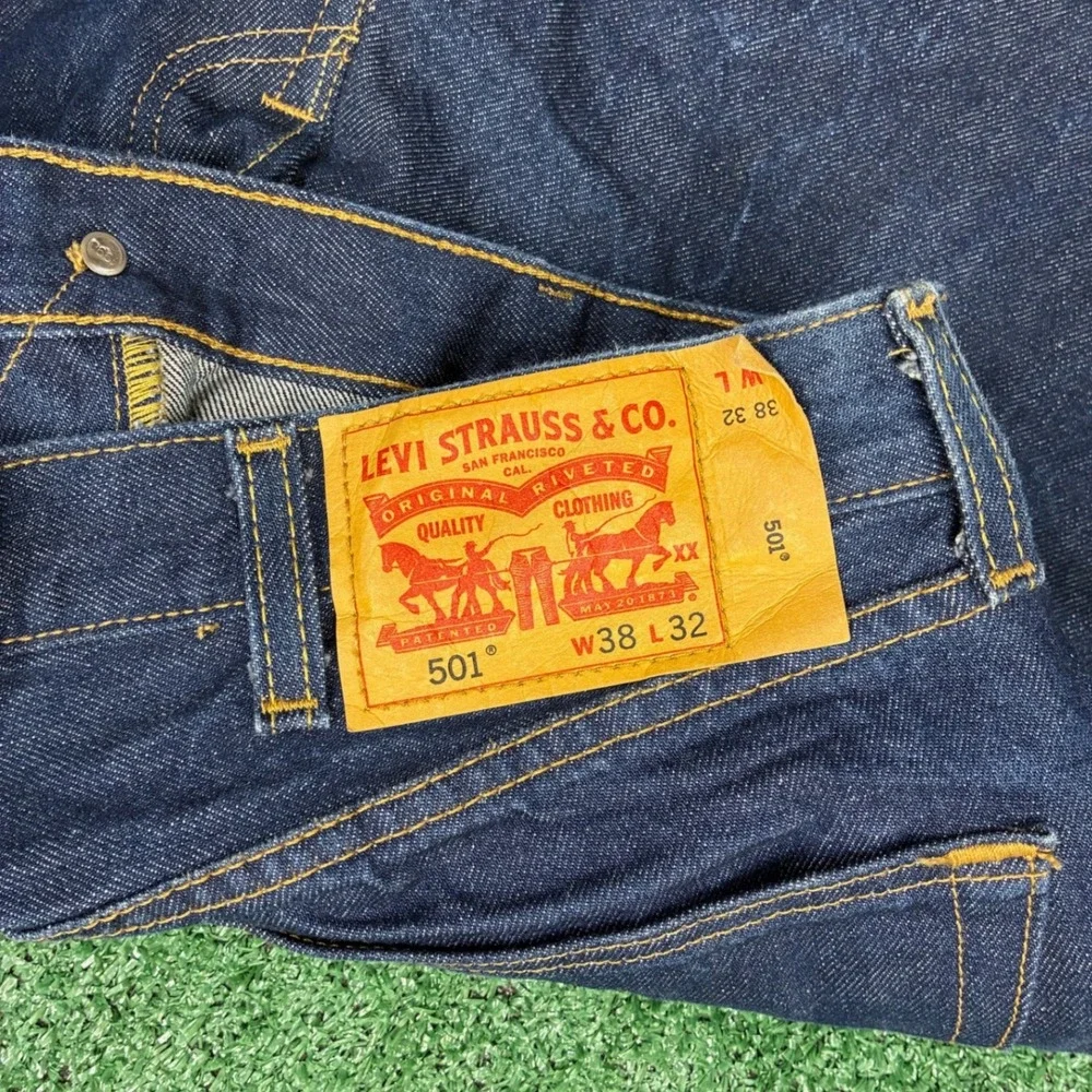 Vintage Levi's 501 Dark Wash Jeans